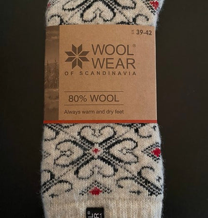 Weiche Norweger Wollsocken aus 80% Schafwolle von WOOLWEAR of Scandinavia®