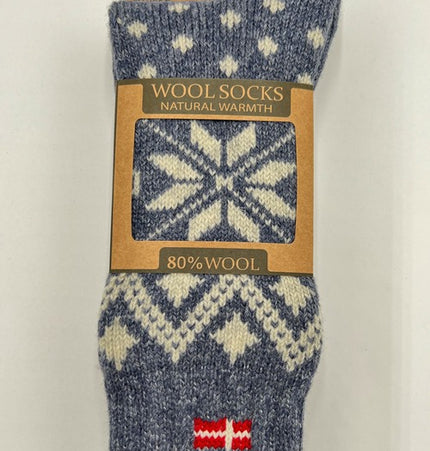 Dicke Norweger Wollsocken 80% Wolle von WOOLWEAR of Scandianvia