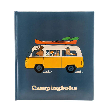 Campingbuch, dunkelblau
