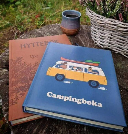 Campingbuch, dunkelblau