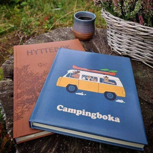 Campingbuch, dunkelblau