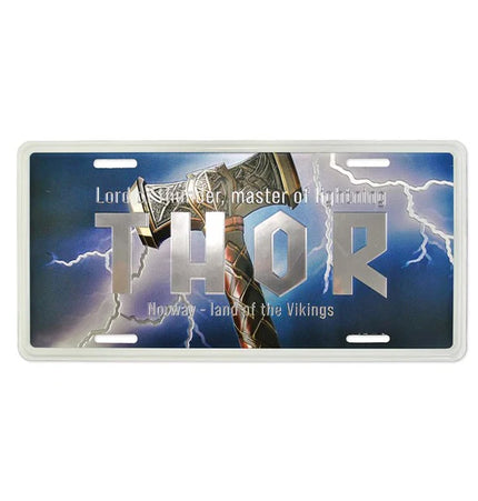 Kennzeichen, Thor, 30x15, foliert