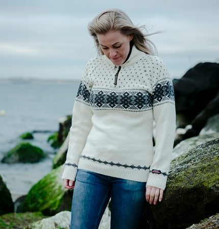 Norweger Pullover aus 100% reiner Wolle aus der Norwool-Kollektion