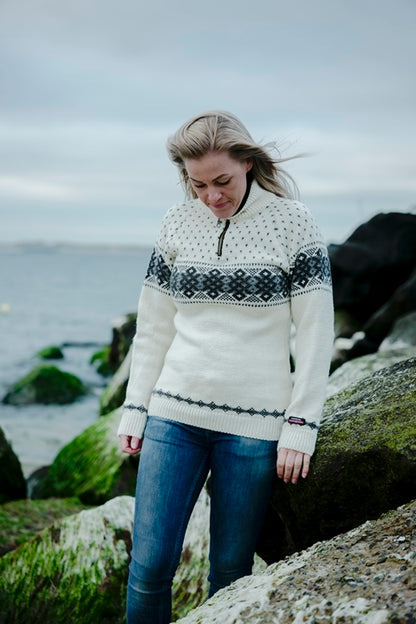 Norweger Pullover aus 100% reiner Wolle aus der Norwool-Kollektion