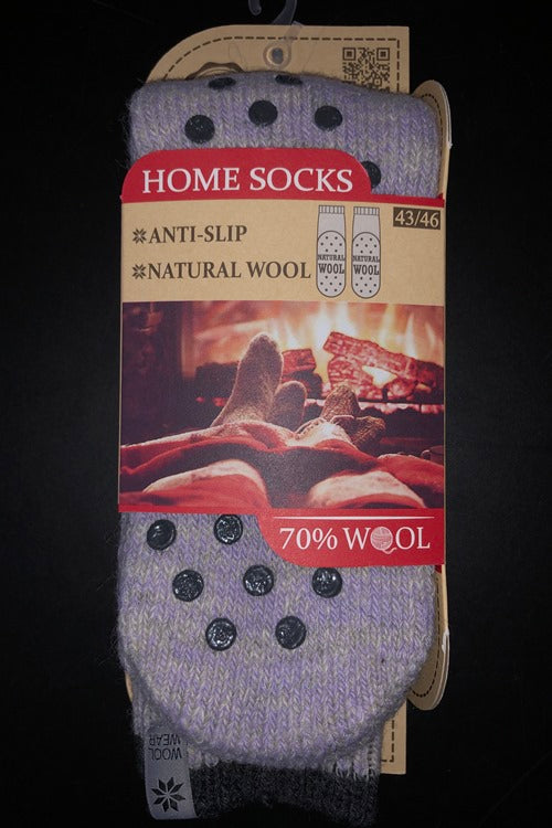 Herren ABS Homesocken aus 70% Schafswolle von WOOLWEAR of Scandinavia®