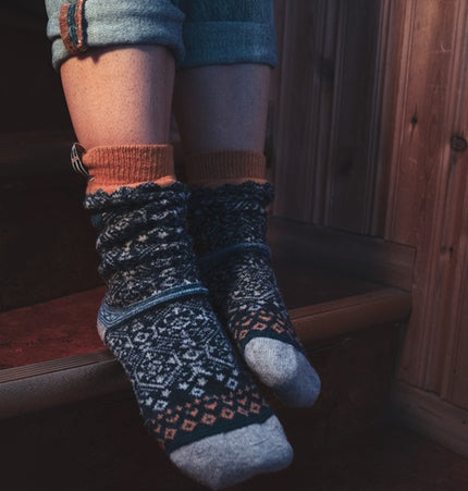 Wunderschöne Wollsocken aus 70% wolle in Top Qualität