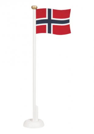 Flagge auf Mast
