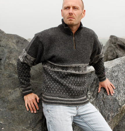 Original Norweger Pullover von Norwool aus 100% reiner neuer Wolle