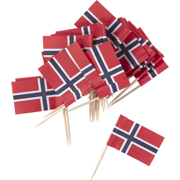 Kuchenflaggen, 100er-Pack