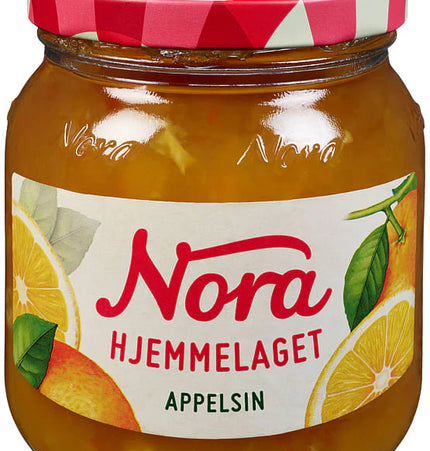 Hausgemachte Orangenmarmelade 400g Nora