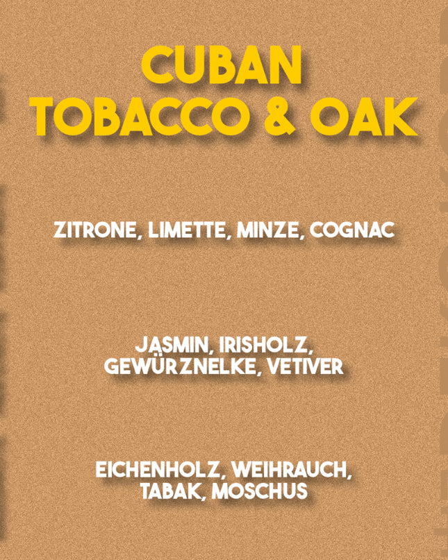 Duftkerze | Kubanischer Tabak & Eichenholz