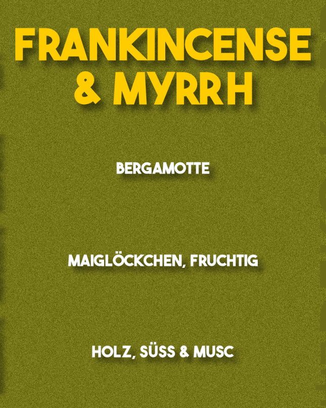 Duftkerze | Weihrauch & Myrrhe