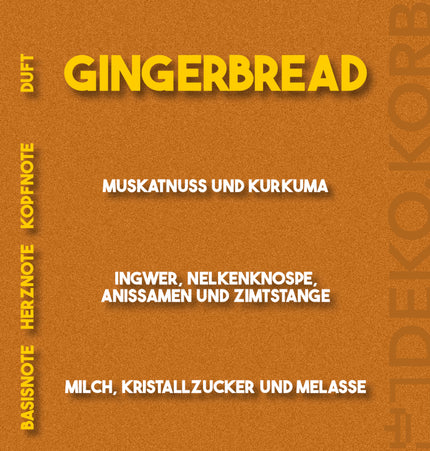 Duftkerze | Lebkuchen