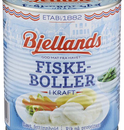 Fischbällchen 800g Bjellands Fiskeboller