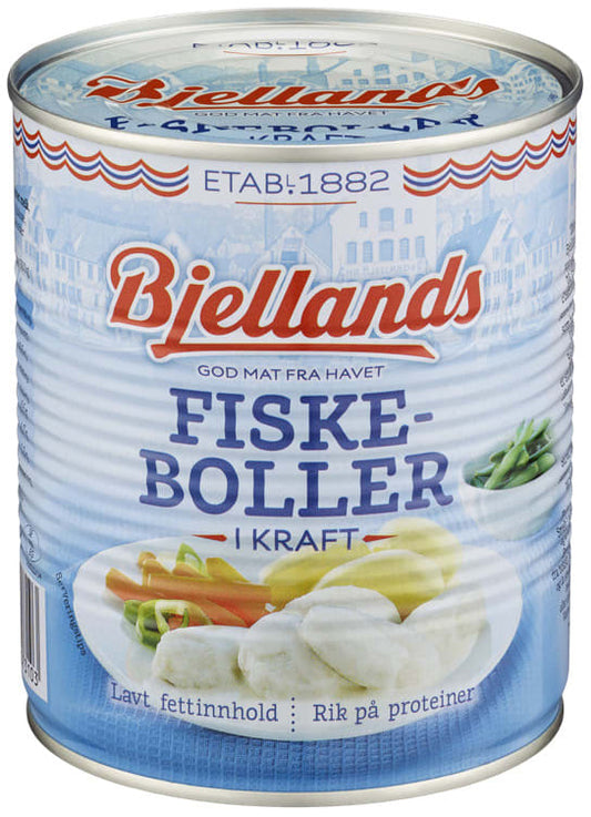 Fischbällchen 800g Bjellands Fiskeboller