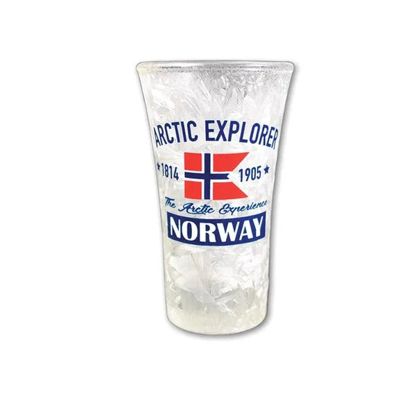 Frostet shotglass, Arctic Explorer, Schnapsglas mit Eiseffekt