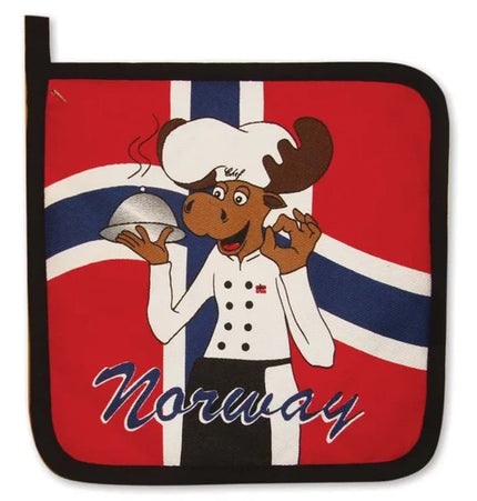 Topflappen mit Elchmotiv