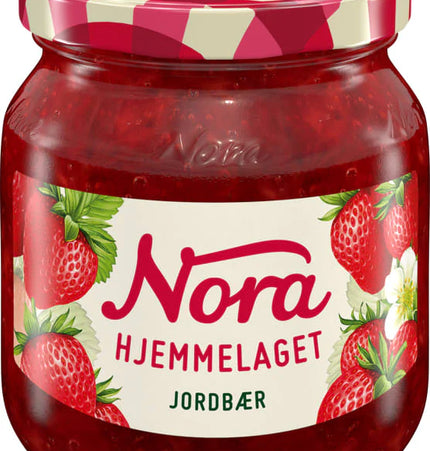 Erdbeermarmelade Hausgemacht 400g Nora