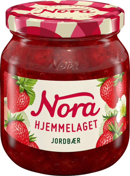 Wochenangebot! Marmeladenset aus 4 leckeren norwegischen Marmeladen! Auf Details klicken!