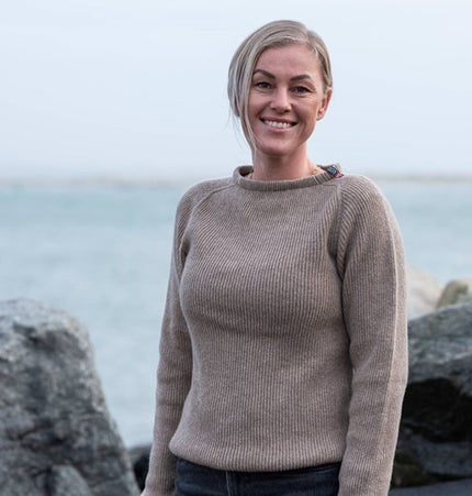 Leichter Norweger Pullover aus 100% Lammwolle, WOOLMARK Zertifiziert.