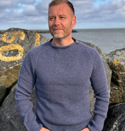 Dünner Norweger Pullover aus 100% Lammwolle, WOOLMARK Zertifiziert.