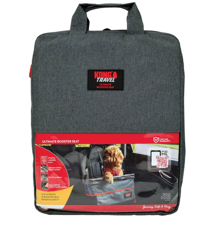 KONG Hundeautositz und Hundeautogurt Set