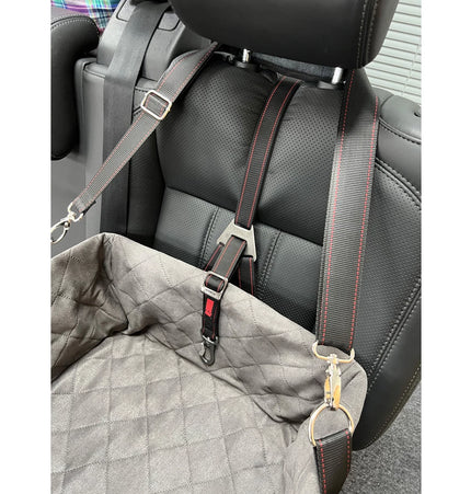 KONG Hundeautositz und Hundeautogurt Set
