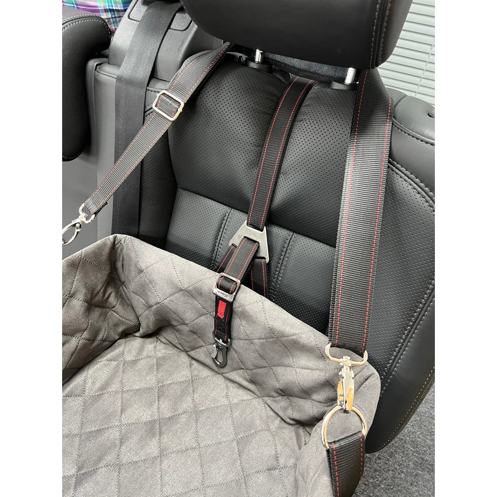 KONG Hundeautositz und Hundeautogurt Set