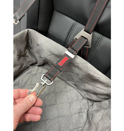 KONG Hundeautositz und Hundeautogurt Set