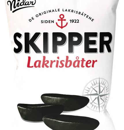 Lakrisbåter 200g Skipper
