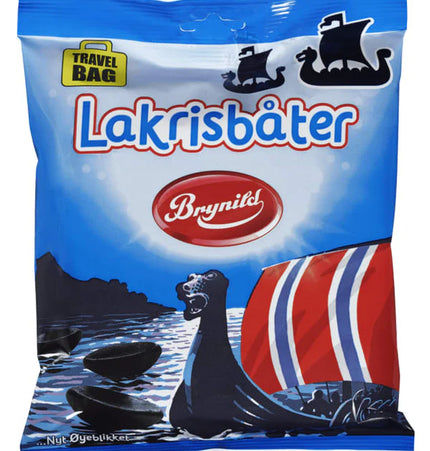 Lakrisbåter 425g Brynild