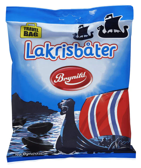 Lakrisbåter 425g Brynild