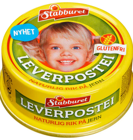 Leberpastete Glutenfrei 100g Stabburet