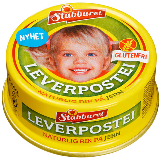 Leberpastete Glutenfrei 100g Stabburet