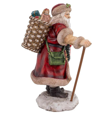 Weihnachtsmann mit rotem Mantel