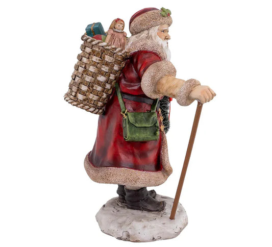 Weihnachtsmann mit rotem Mantel