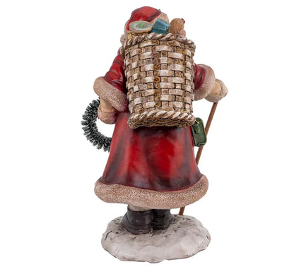Weihnachtsmann mit rotem Mantel