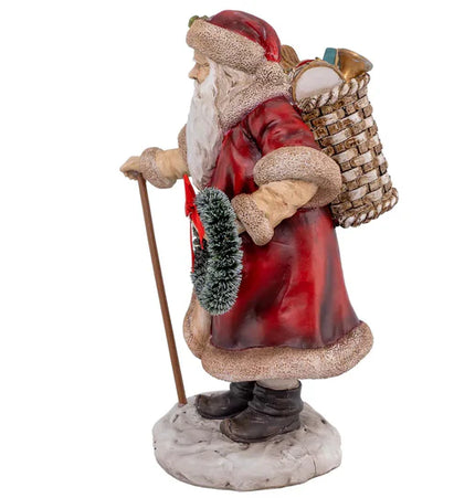 Weihnachtsmann mit rotem Mantel