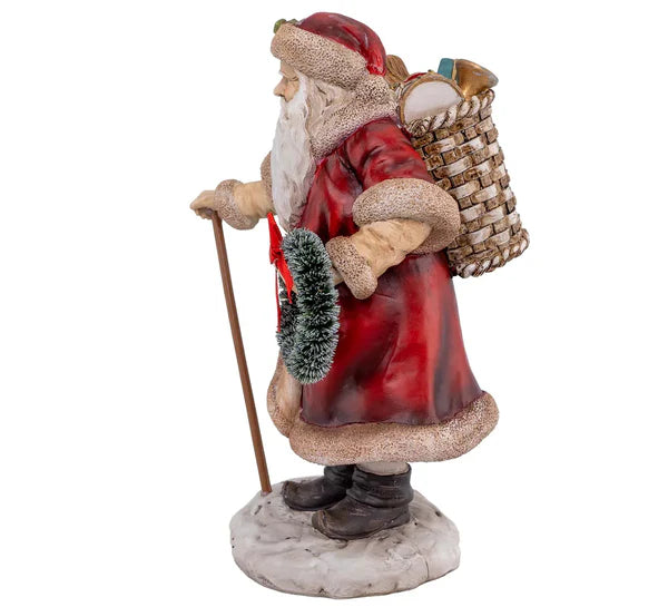 Weihnachtsmann mit rotem Mantel