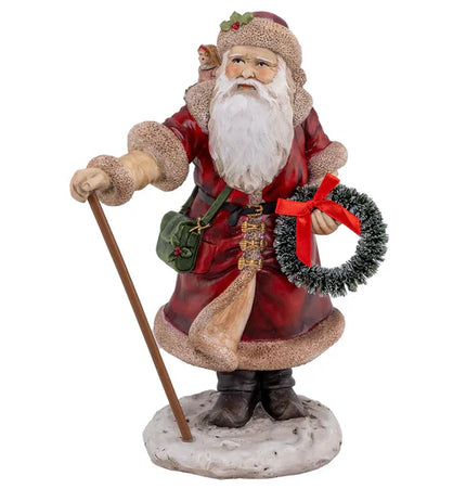 Weihnachtsmann mit rotem Mantel