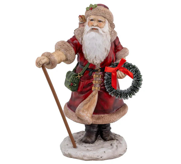 Weihnachtsmann mit rotem Mantel