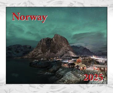 Großer Norwegen KALENDER 2025