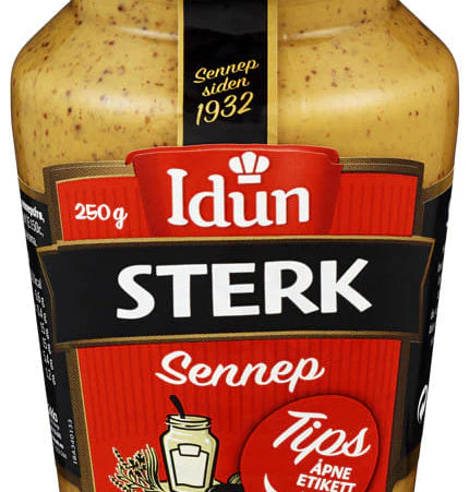 Senf stark 275g Idun