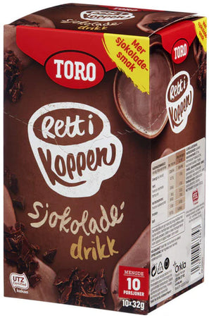 Toro Schokoladengetränk 10X32g Direkt in der Tasse