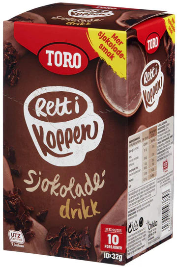 Toro Schokoladengetränk 10X32g Direkt in der Tasse