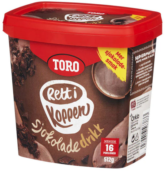 Toro Schokoladengetränk 512g Direkt in der Tasse