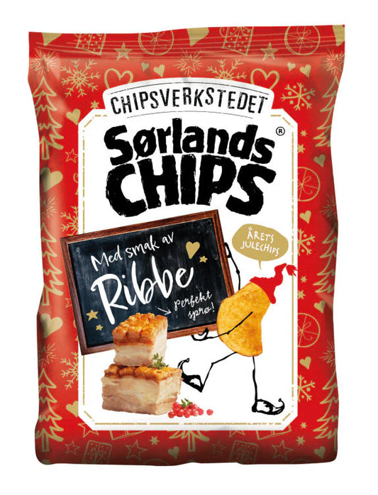 Sørlandschips Weihnachten mit Rippe 150g