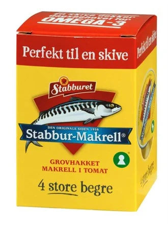 Stabbur-Makrele Omega3 4X40g