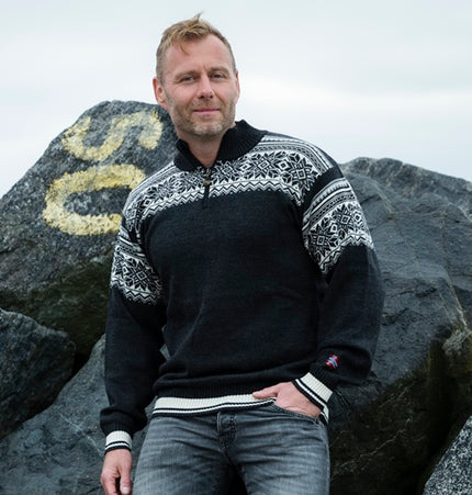 Norweger Pullover in der Luxusqualität aus 100% "fine Merino" Wolle