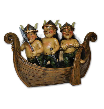 Wikinger-Seeleute groß